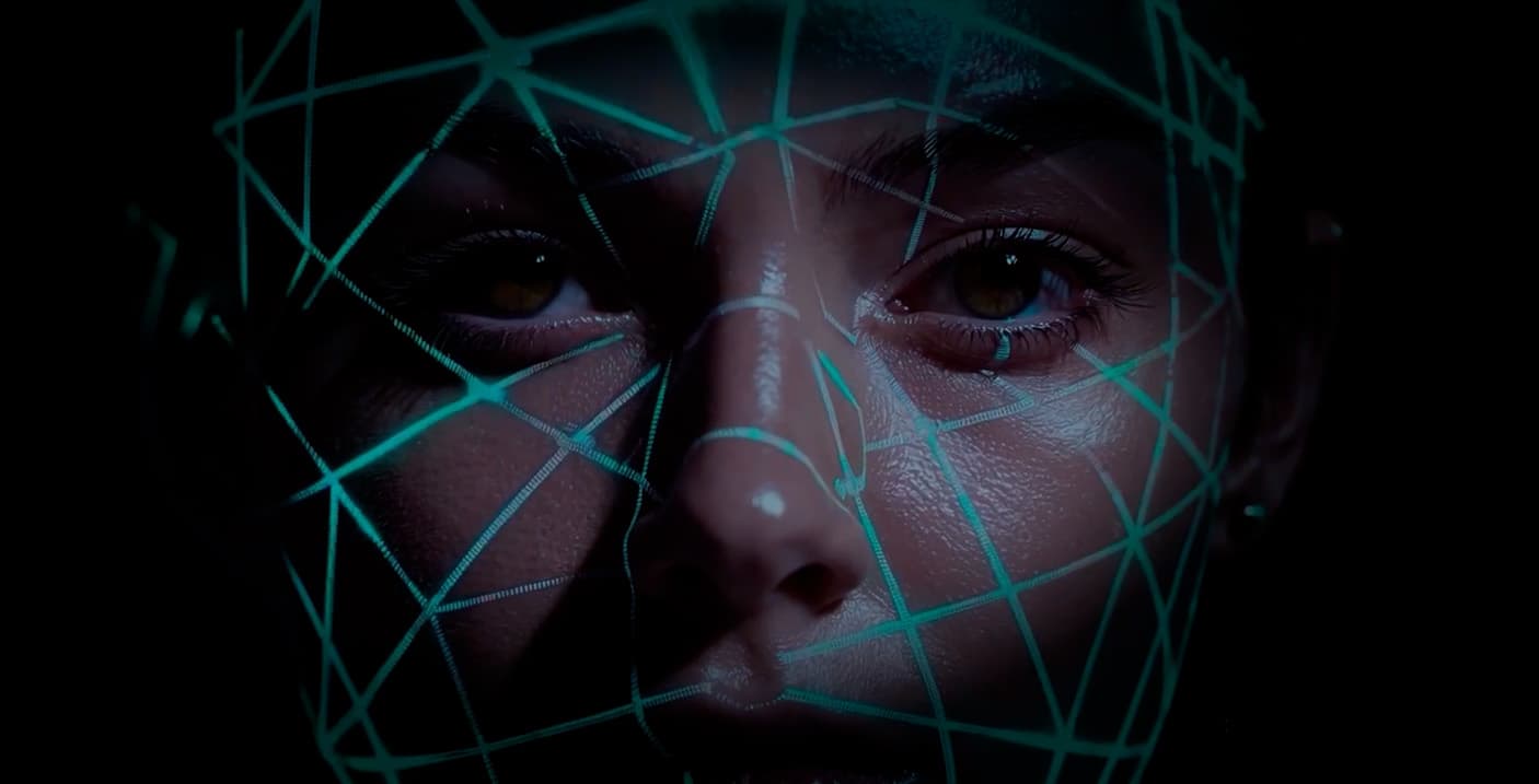 VitaCheck-gezichtsscan vóór ANDUFIT met een laag energieniveau